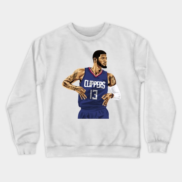 Paul George Crewneck Sweatshirt by knnthmrctn